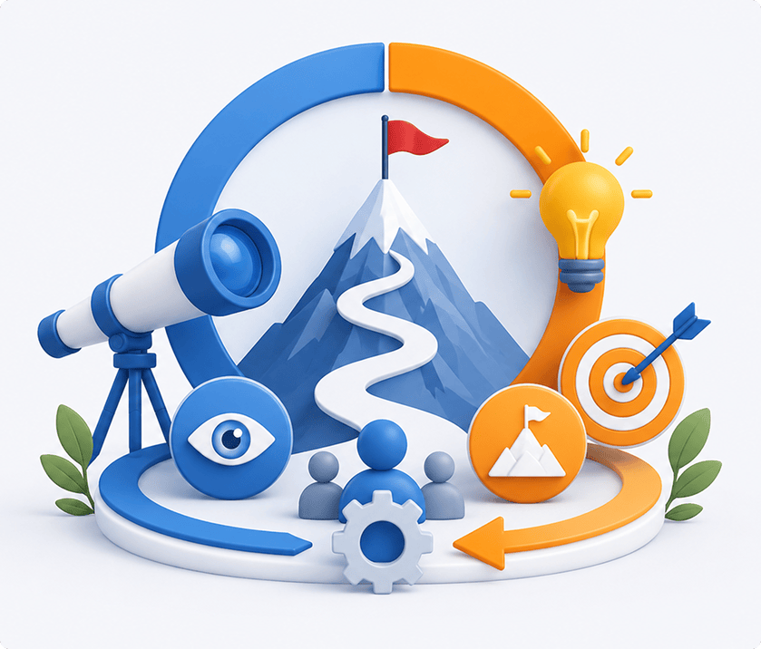 Vision and Mission illustration